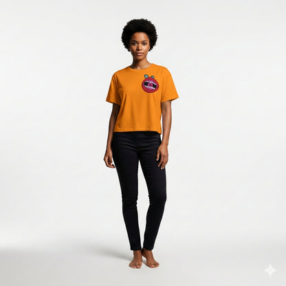 Maine-ish Women's Orange Tee