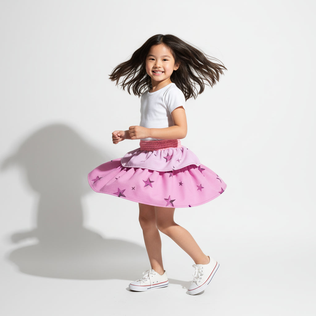 Cute girl skirt