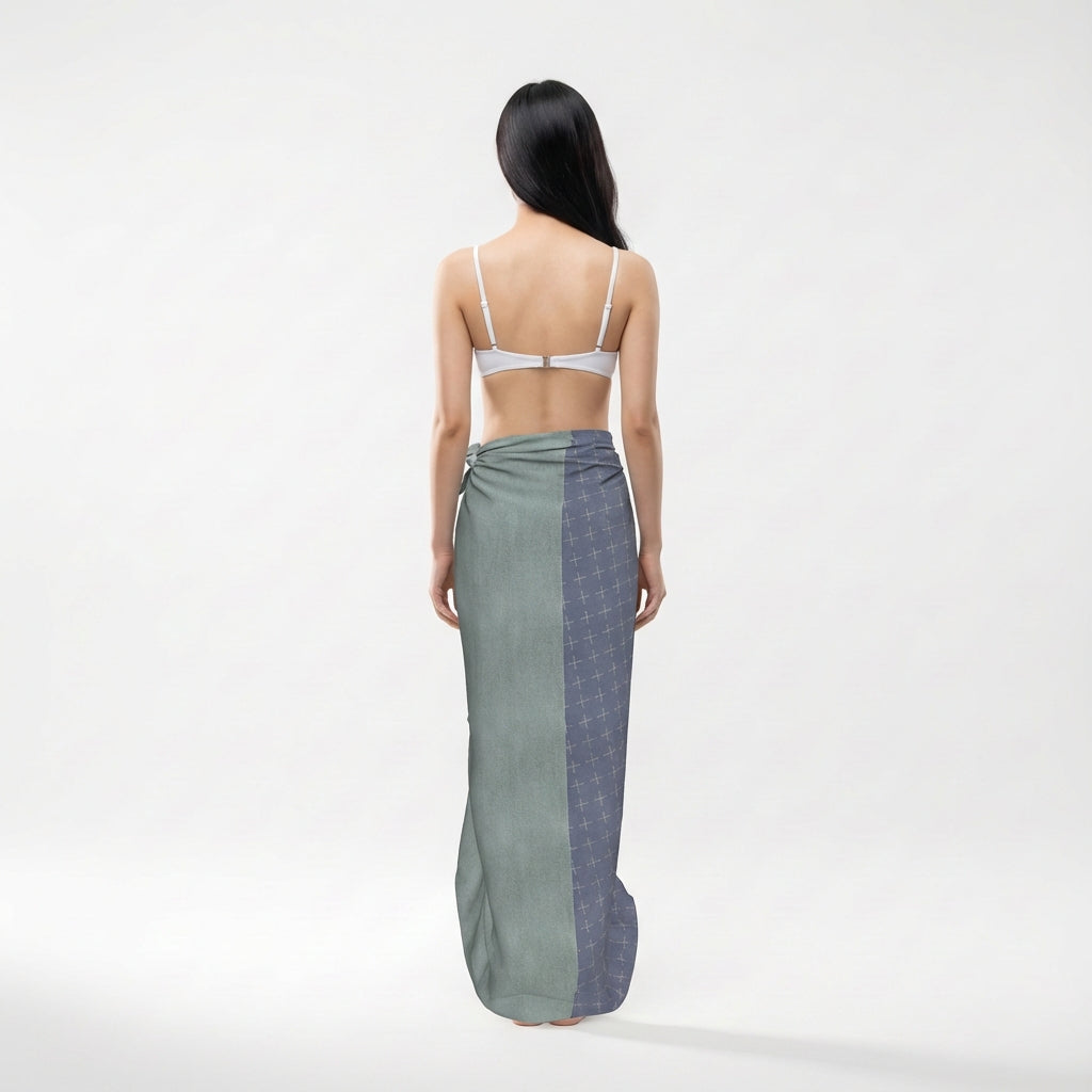 Maxi Sarong in Lightweight Linen Plain Weave