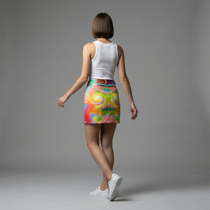 Denim Mini Skirt Multiverse