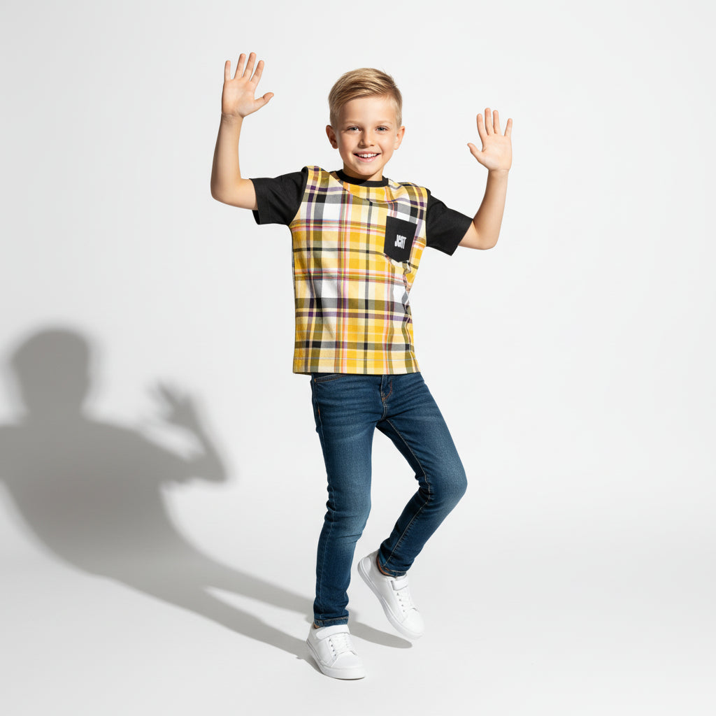 The Pablo Honey Plaid T-shirt
