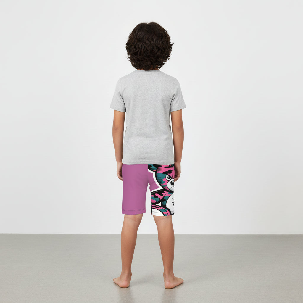 Knit Shorts in Organic Cotton Lightweight Jersey 160