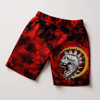 Punk Skull Shorts