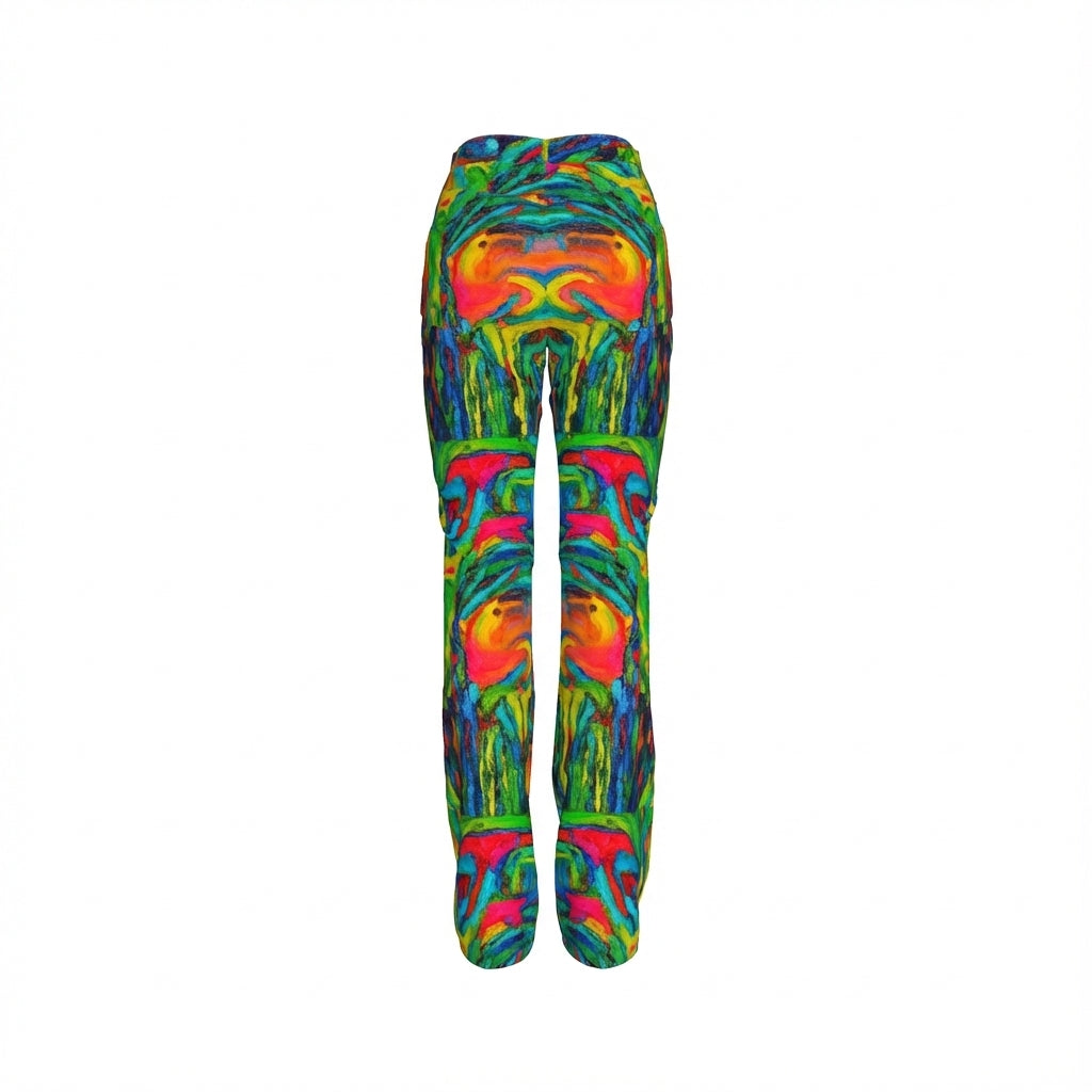 Skinny Jeans Green Jungle