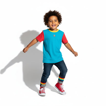 Retro Mini Robot Rocket Tee