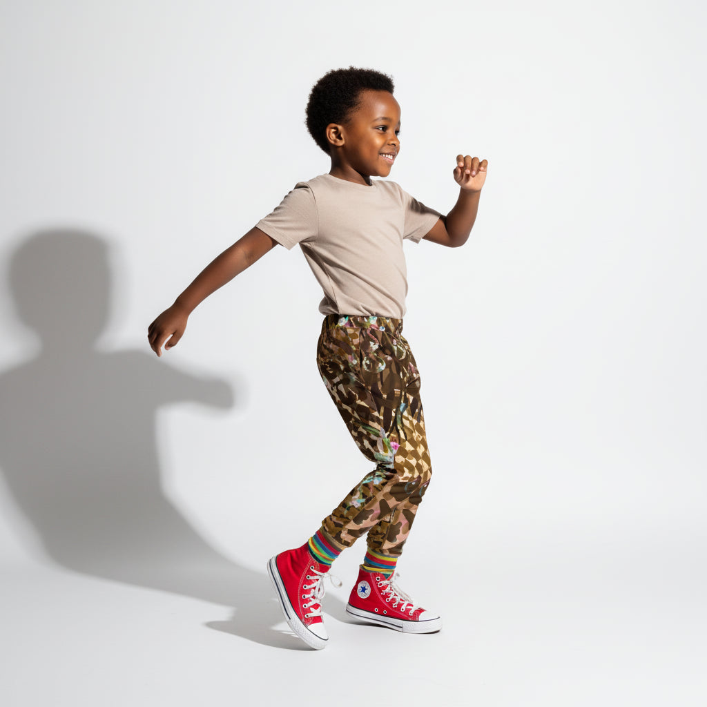 Kid's Wild Animal Bubble Joggers