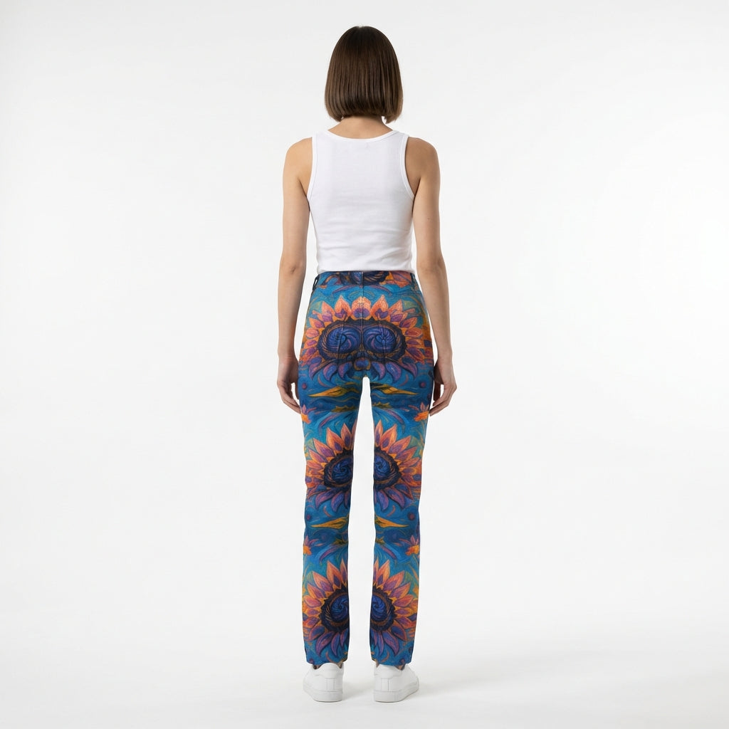 Skinny Jeans Sunflower Beach