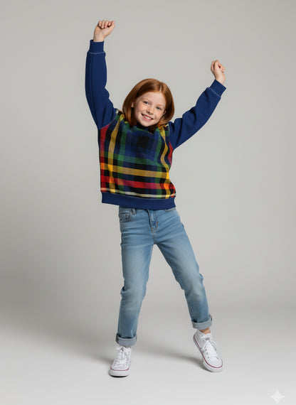 The Peoples Instinctive Plaid Sweatshirt