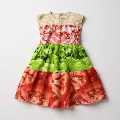 BLT Dress (Bacon, Lettuce, Tomato)