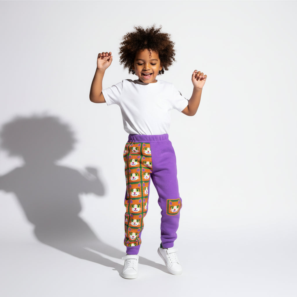 Purr-suasive Purple Pants