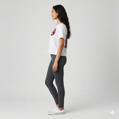 Maine-ish Women's White Tee