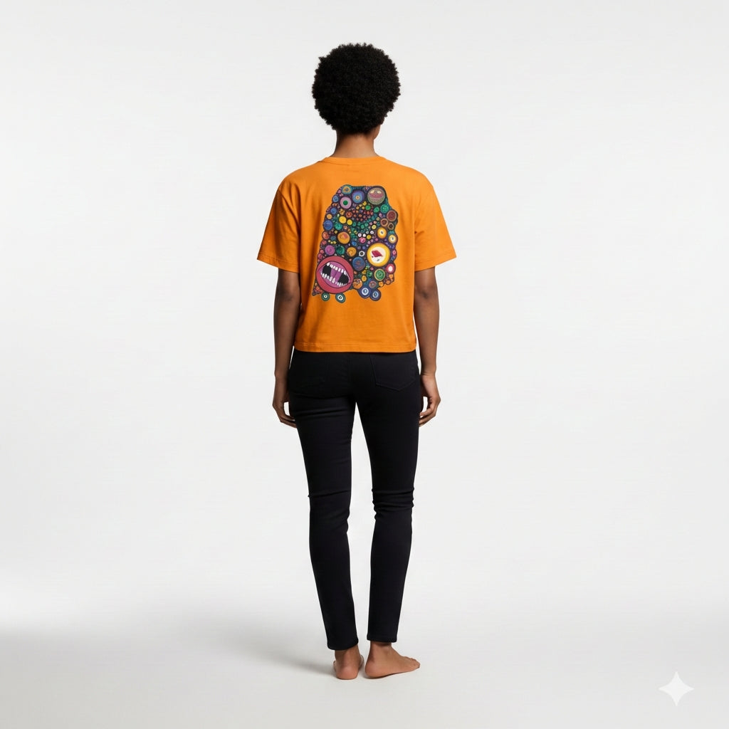 Maine-ish Women's Orange Tee