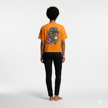 Maine-ish Women's Orange Tee