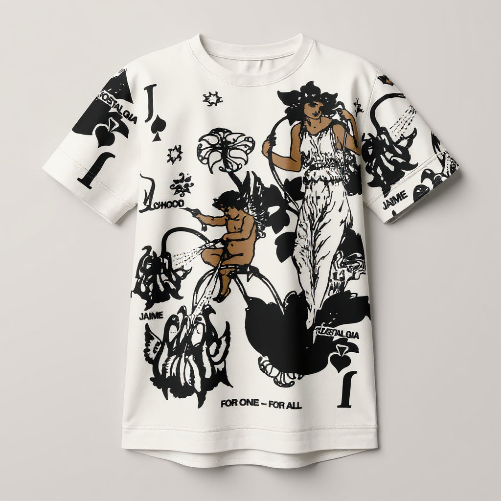 Madonna & Child Midweight Cotton Fleece T-shirt