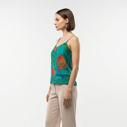 Camisole in Lightweight Organic Cotton Voile