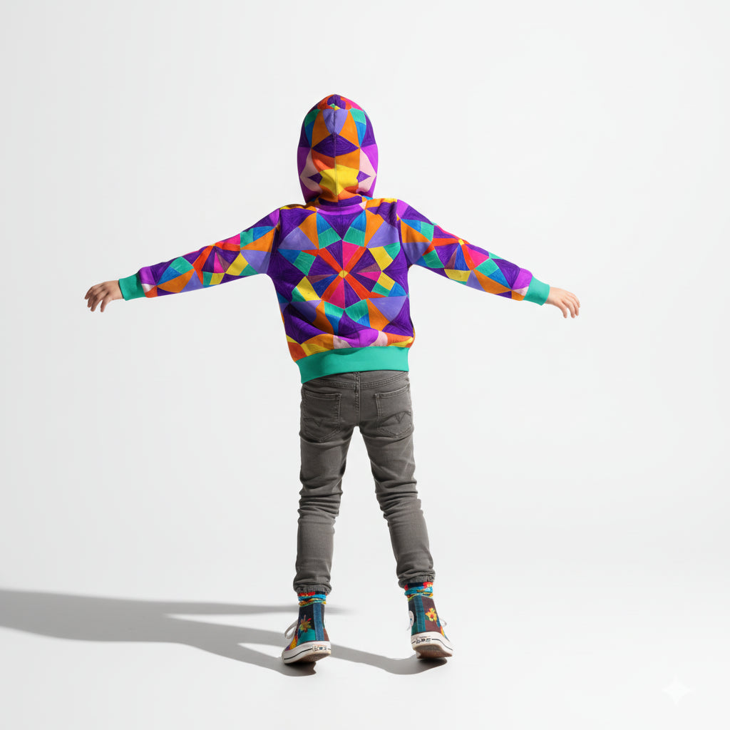 Hand drawn Kaleidoscope Hoodie