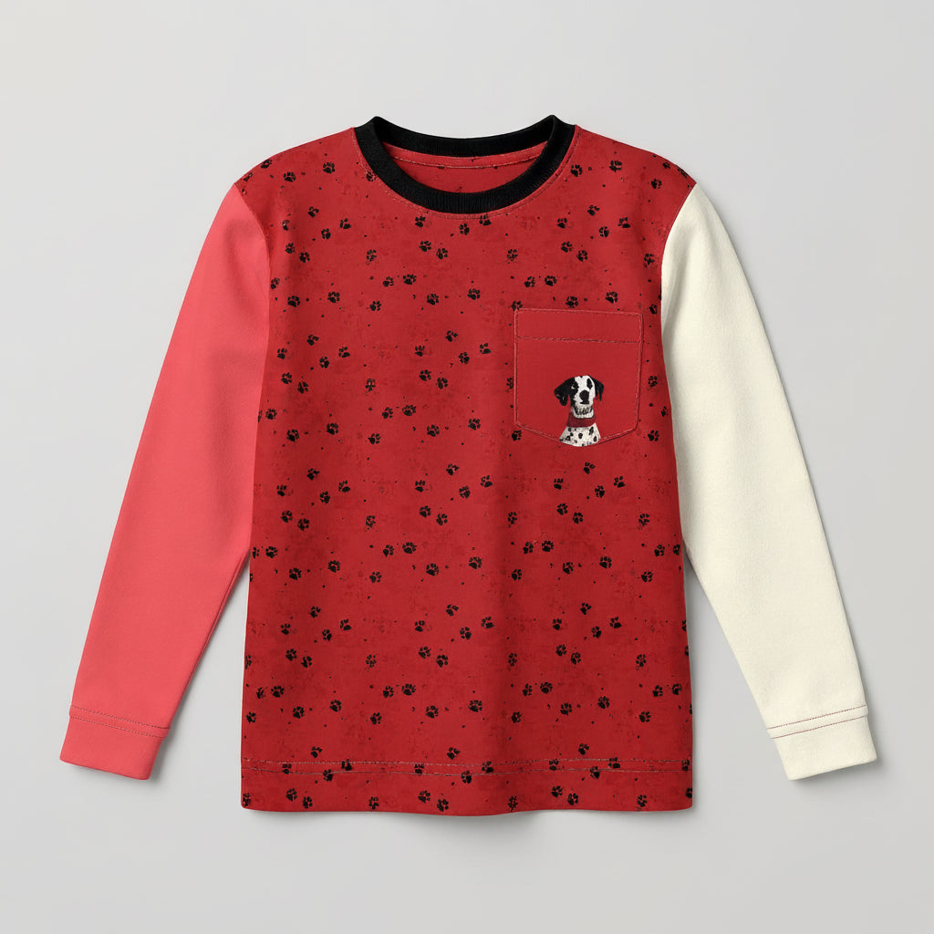 Pawed Full SleevesTee