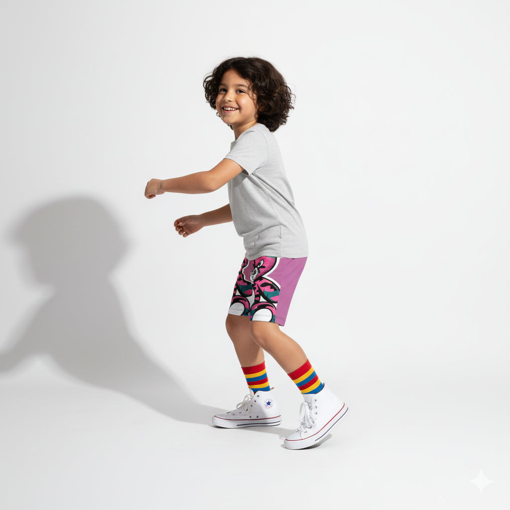 Knit Shorts in Organic Cotton Lightweight Jersey 160