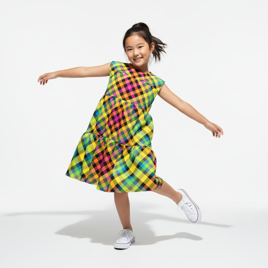 The 3 Feet High and Rising Ruffle Dress