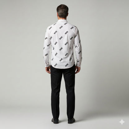 Noiire Multi Botton Down Dress Shirt