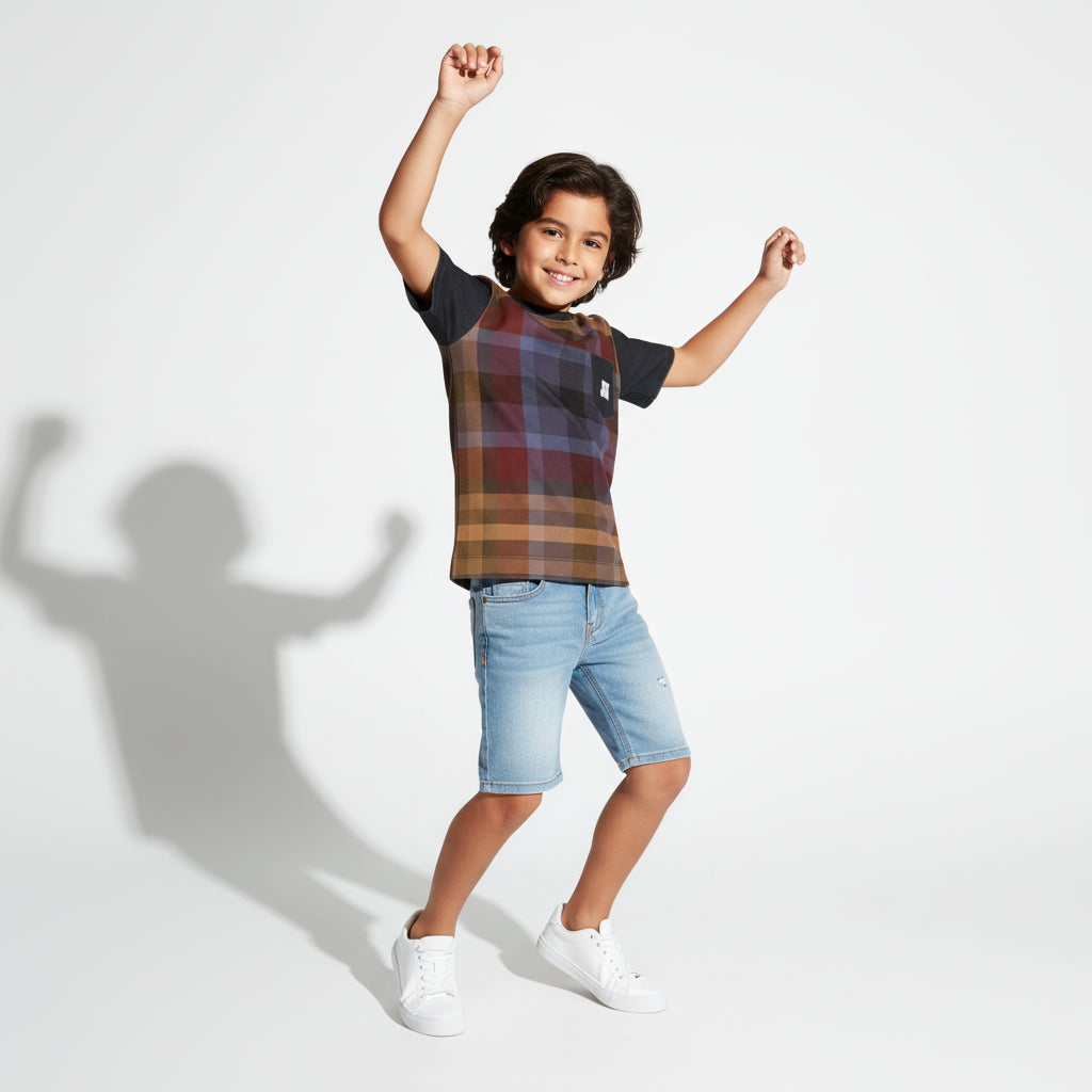 The Nightclubbing Plaid T-shirt