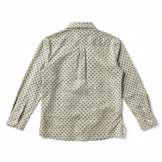 Shirt Jacket in Lightweight Cotton Poplin