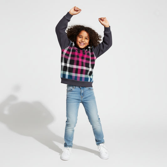 The Pretty Hate Machine Plaid Sweatshirt