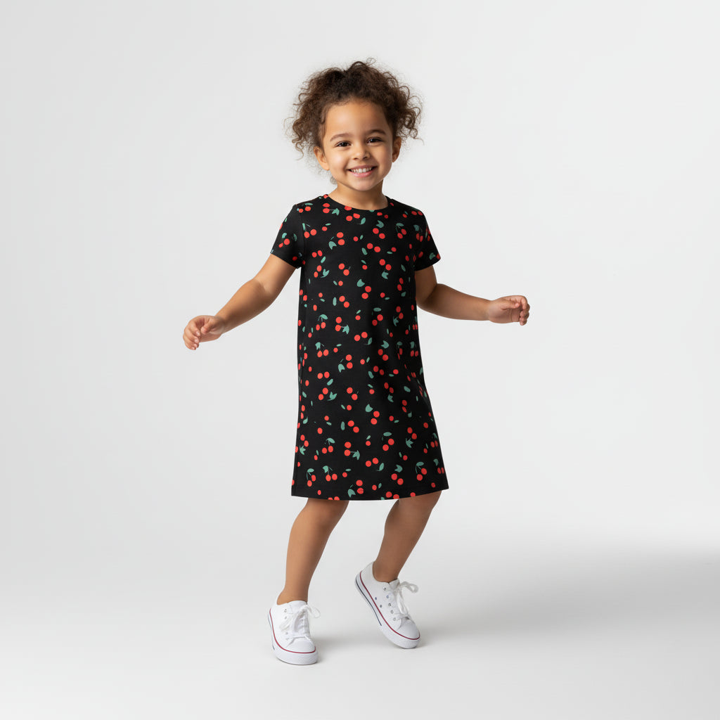 Cherry On Top T-Shirt Dress