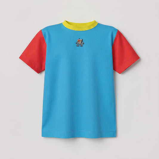 Retro Mini Robot Rocket Tee