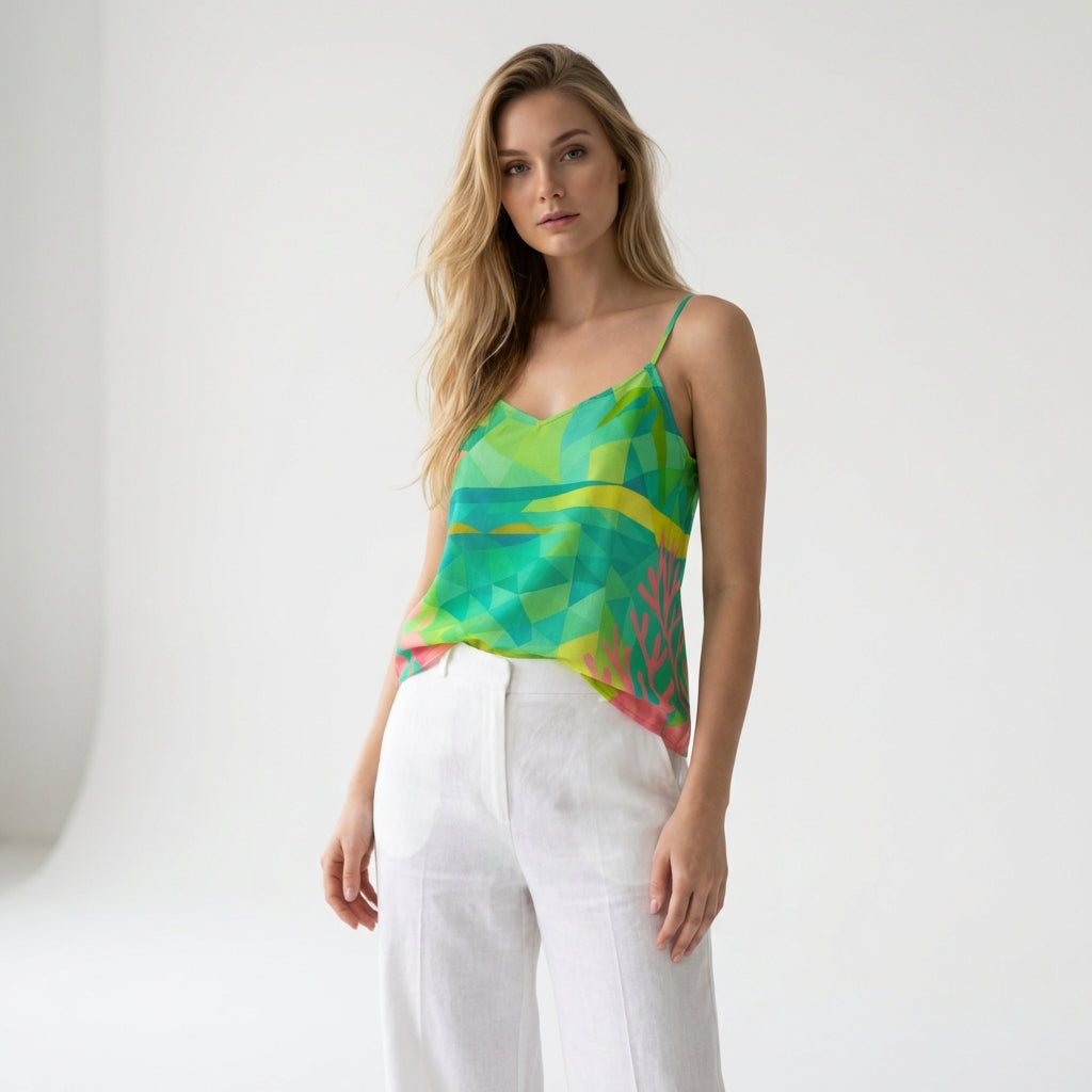 Camisole Sunny Beach – Lightweight Organic Cotton Voile