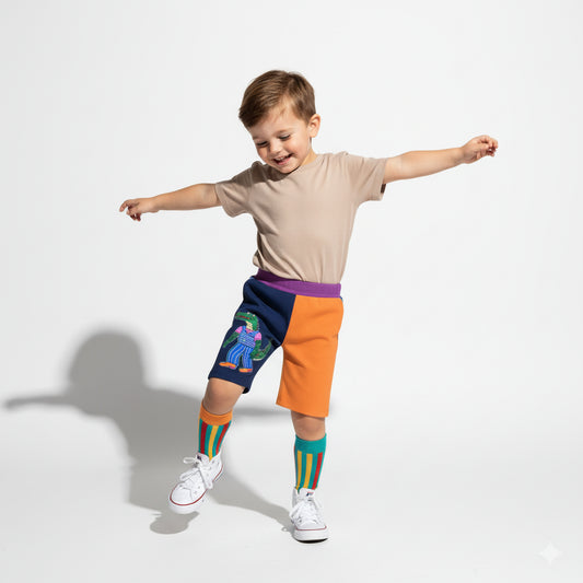 Croc-Star Shorts | Creature Comfort Children's Knit Shorts