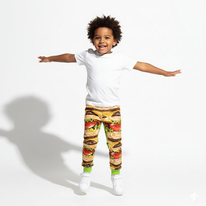 Burger Stripe Pants – Children's Jogger