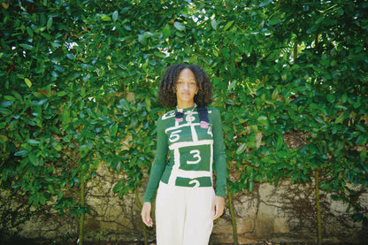  Trucamelo Long Sleeve T-shirt in Forest Green