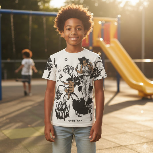 Madonna & Child Midweight Cotton Fleece T-shirt