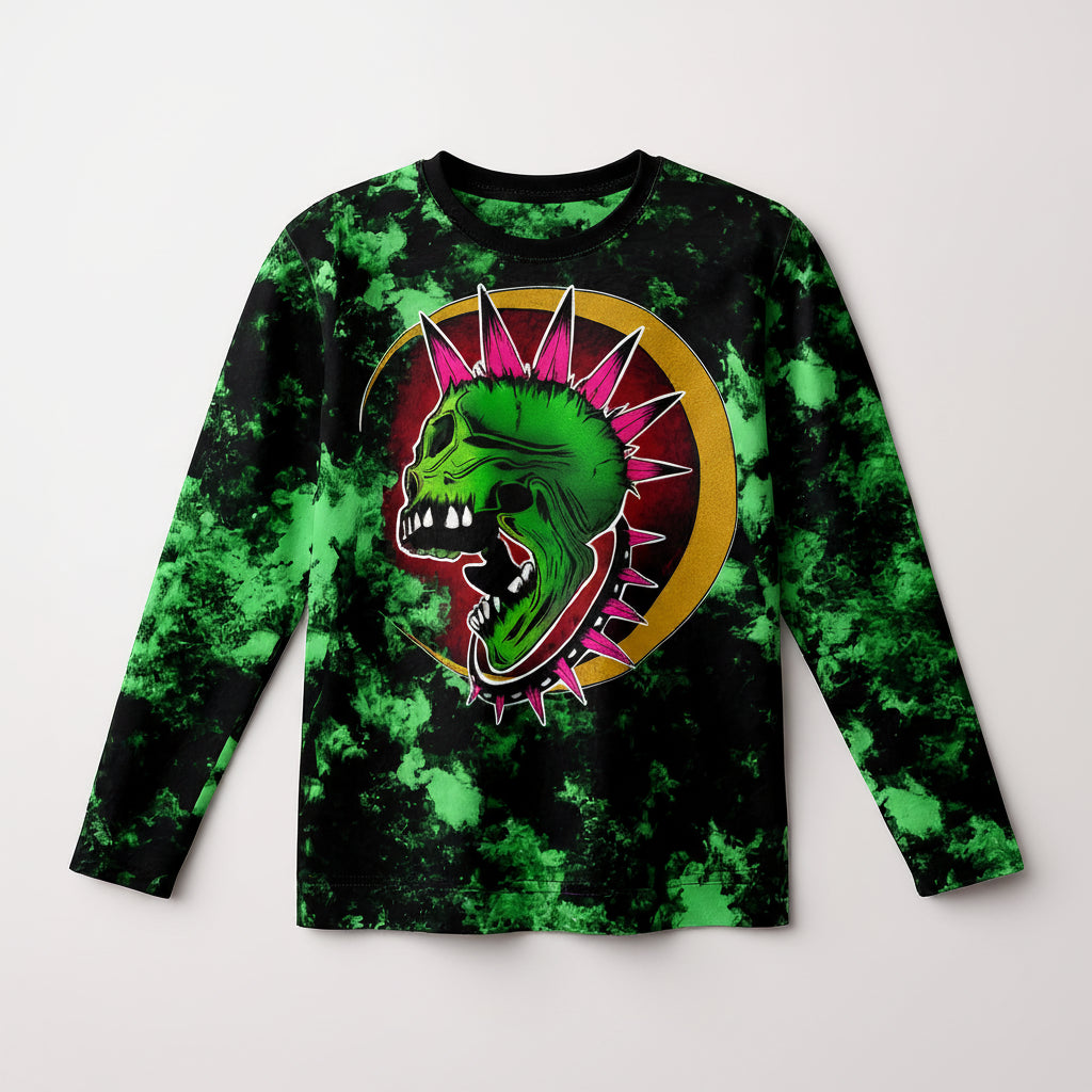 Punk Skull Long Sleeve
