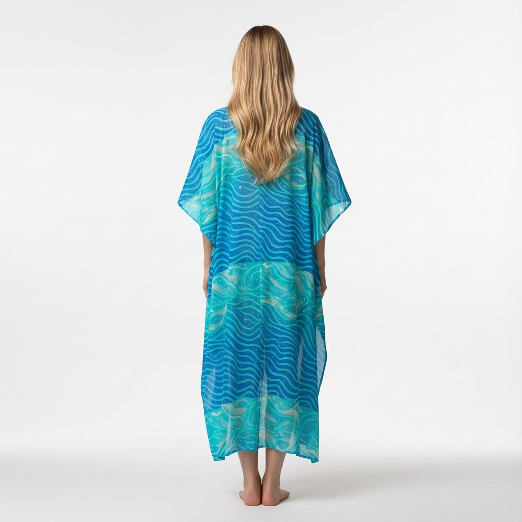 Caftan Starseedz in Organic Cotton Voile