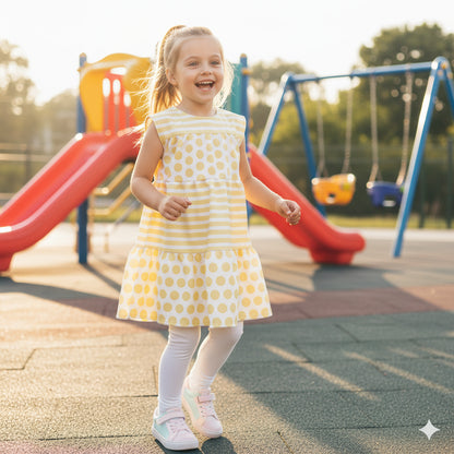 Charming Children's Casual Dress