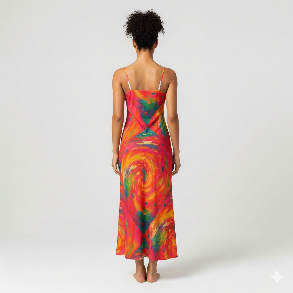 Bias Slip Dress Invisible – Lightweight Viscose Ecovero Rayon Crepe