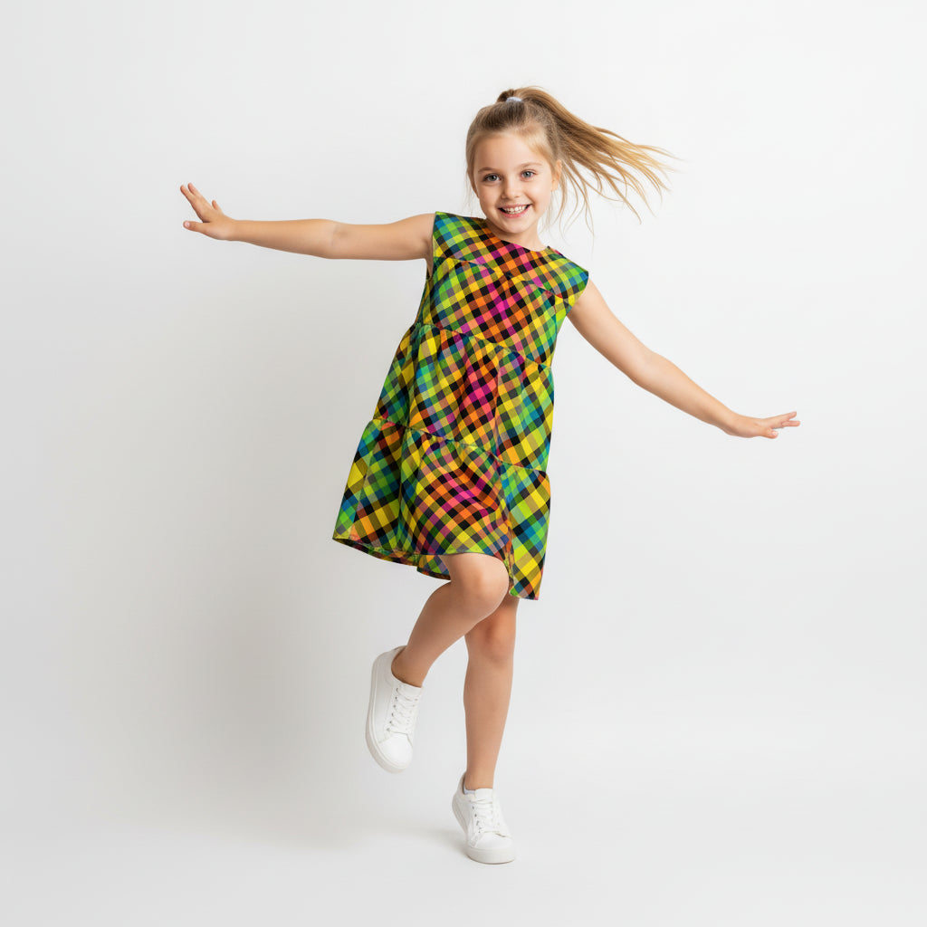 The 3 Feet High and Rising Ruffle Dress