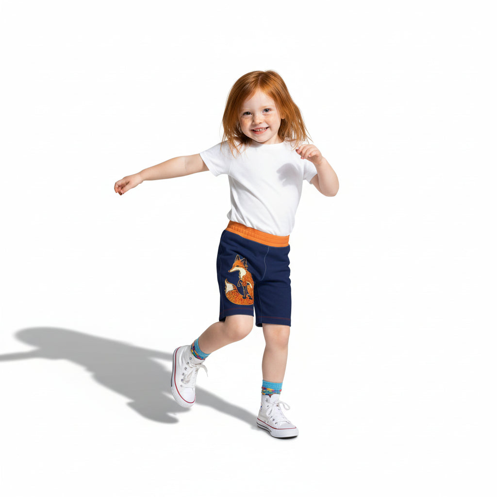 Fox Shorts | Creature Comfort – Children's Knit Shorts
