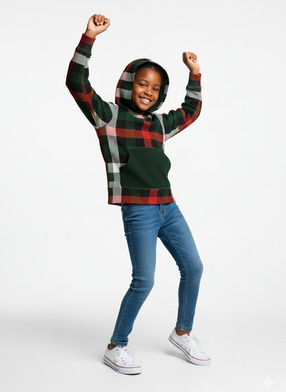 The Ceremony Plaid Hoodie