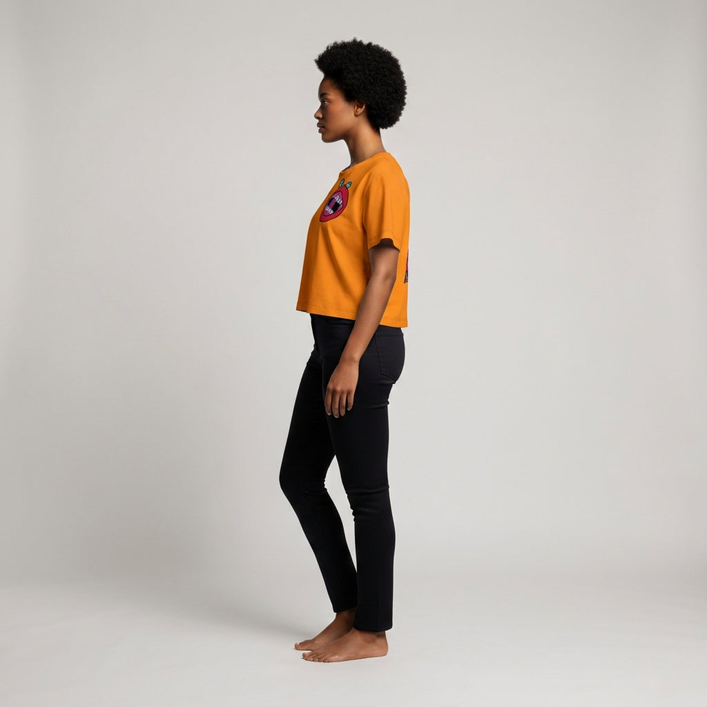 Maine-ish Women's Orange Tee