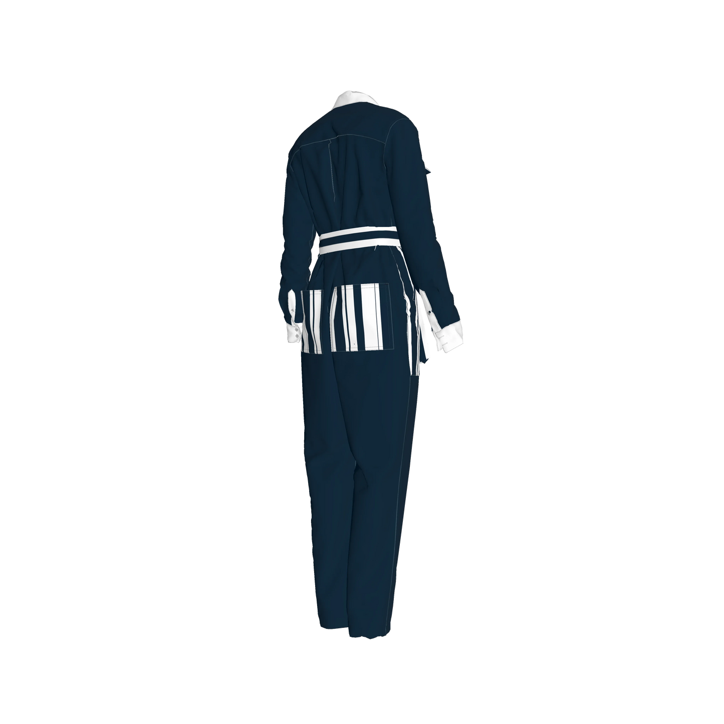 Button Front Jumpsuit