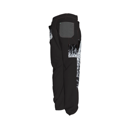 White Fire Pants