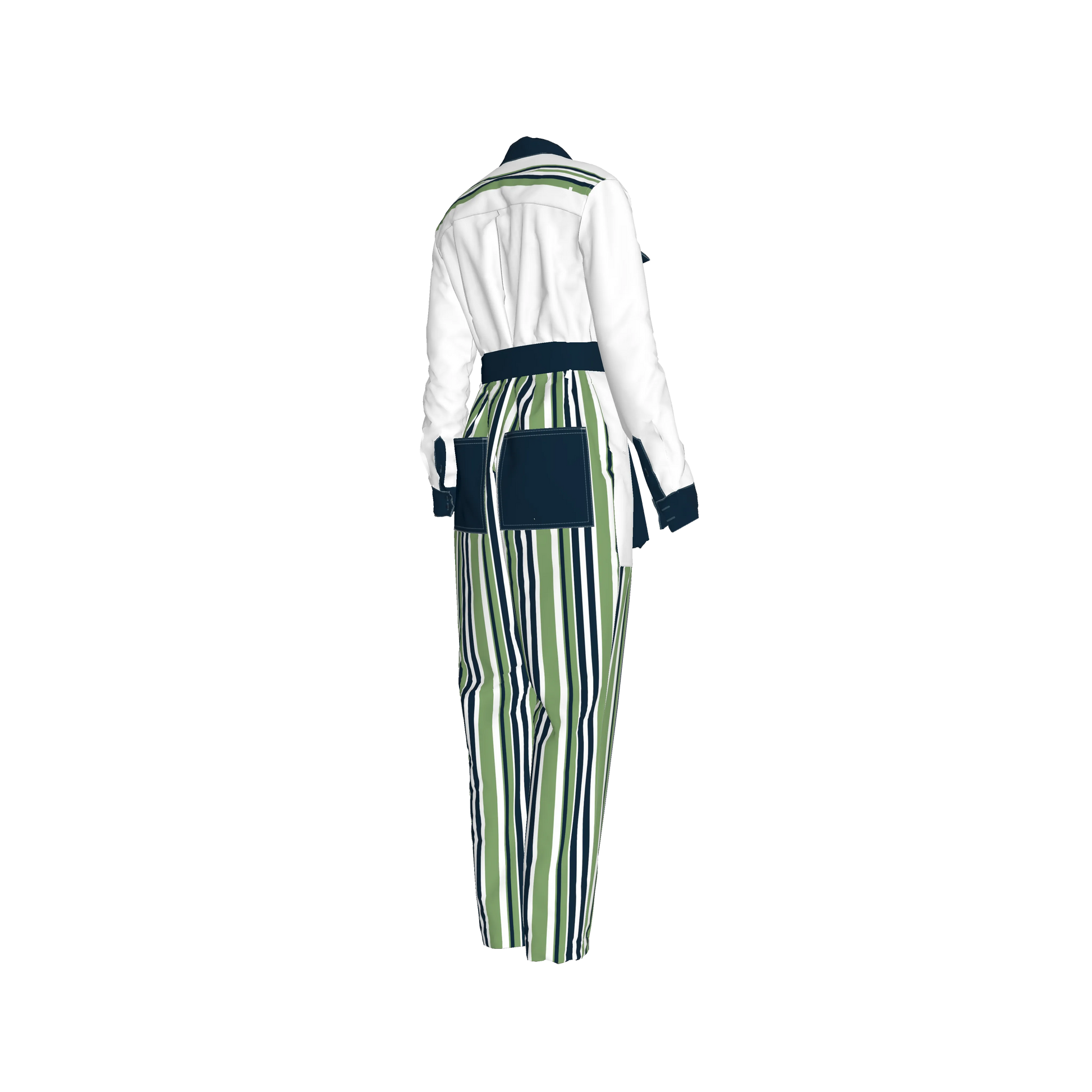 Button Front Jumpsuit