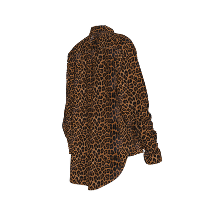 L'EGNA RISING MIDNIGHT COVENANT Oversized Button-Up