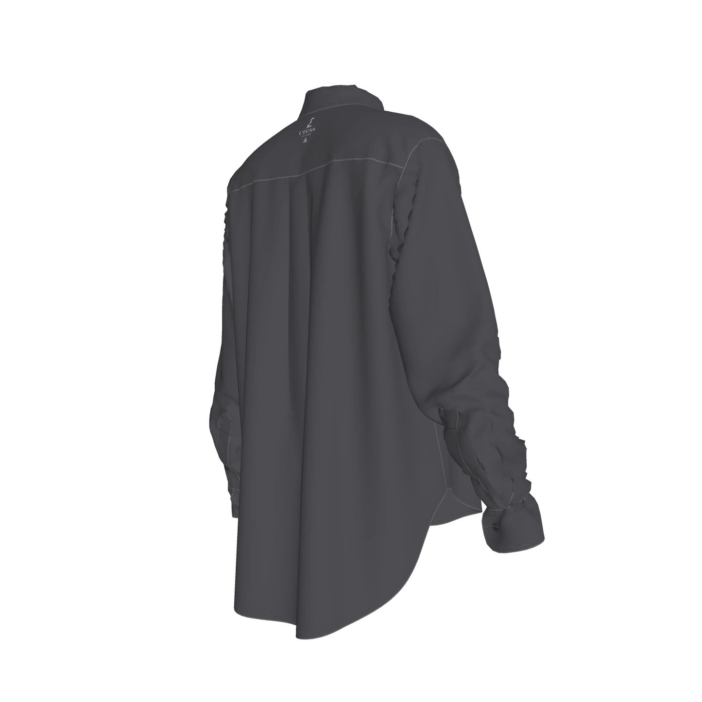 L'EGNA RISING SPARROW'S SHADOW Oversized Button-Up