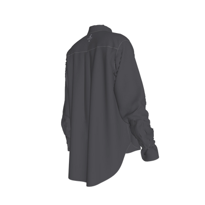 L'EGNA RISING SPARROW'S SHADOW Oversized Button-Up