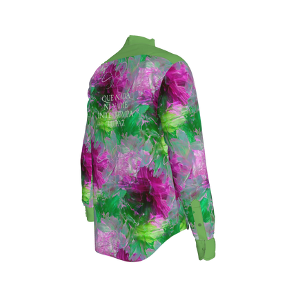 Mauricio-Print 3 Button-Up Shirt (French Placket/Unisex)