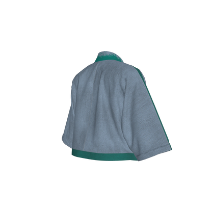 Kimono Sleeve Shirt in Lightweight Cotton Poplin